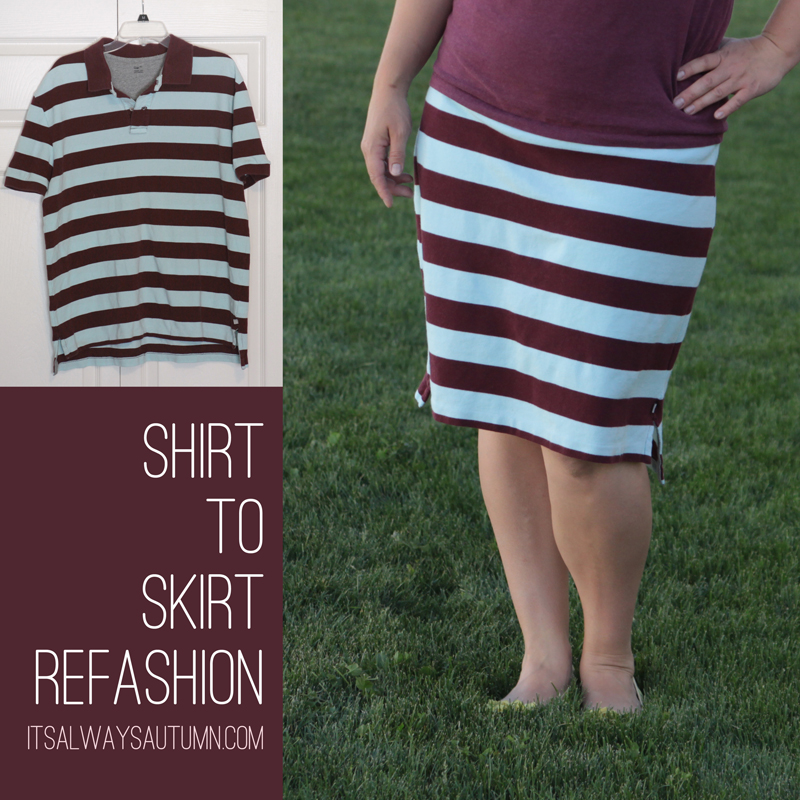 Shirt To Skirt 7