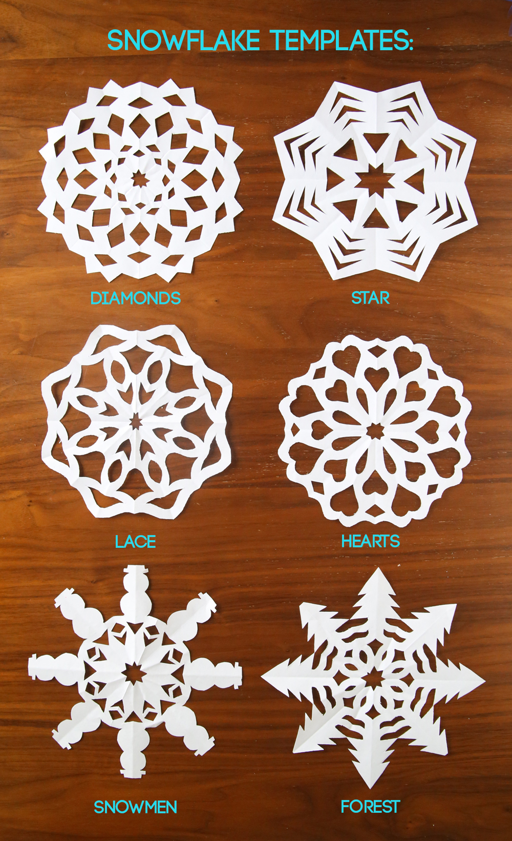 How To Cut Snowflakes {video Tutorial Free Templates} Its Always