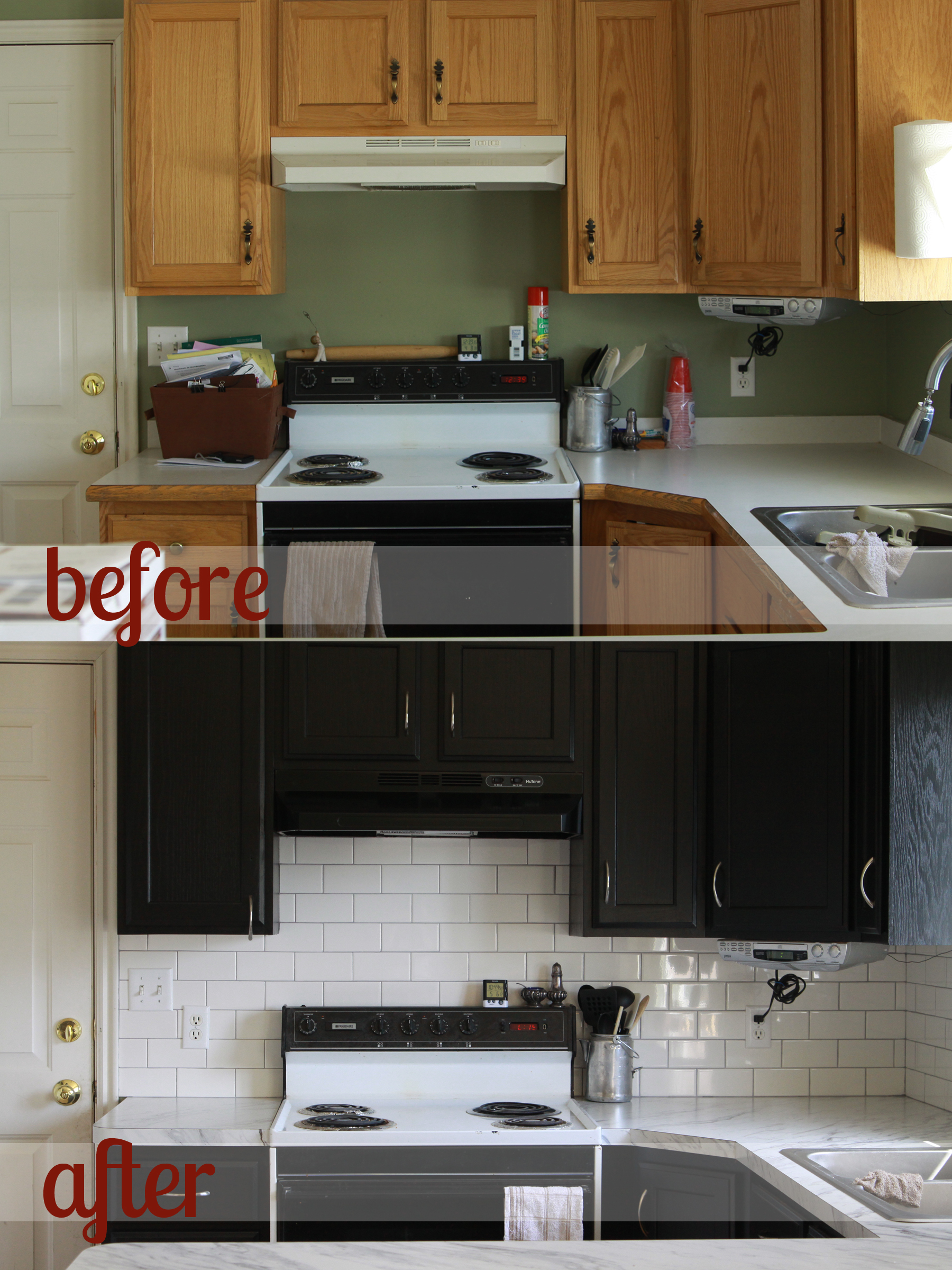 Kitchen Transformation Part 2 And Review Of Rustoleum Cabinet
