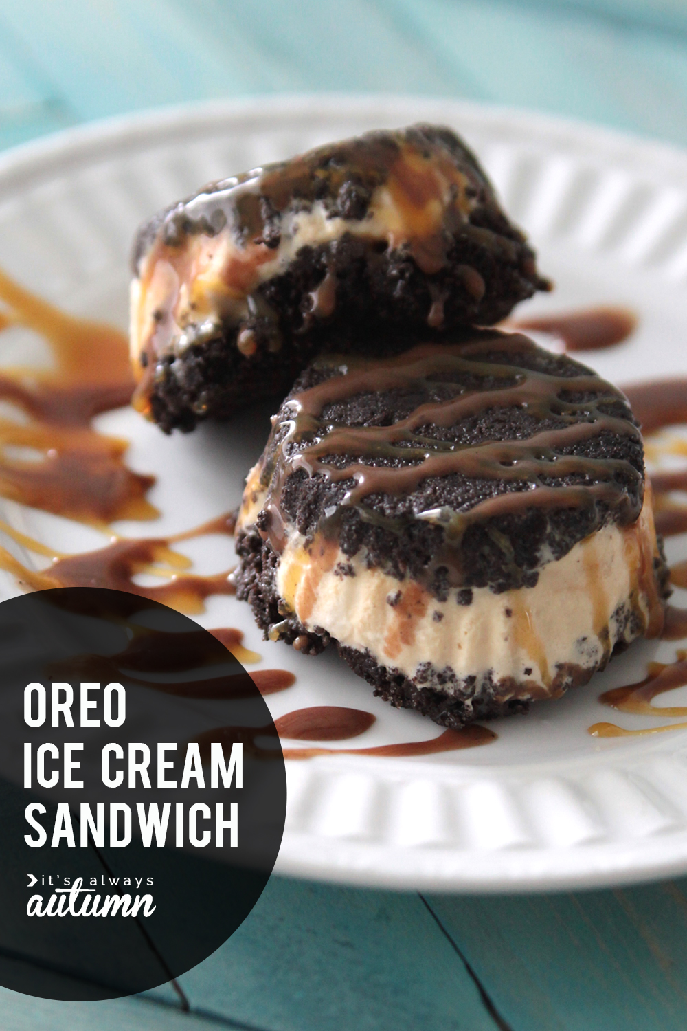 Oreo Ice Cream Sandwiches {TGI Friday's