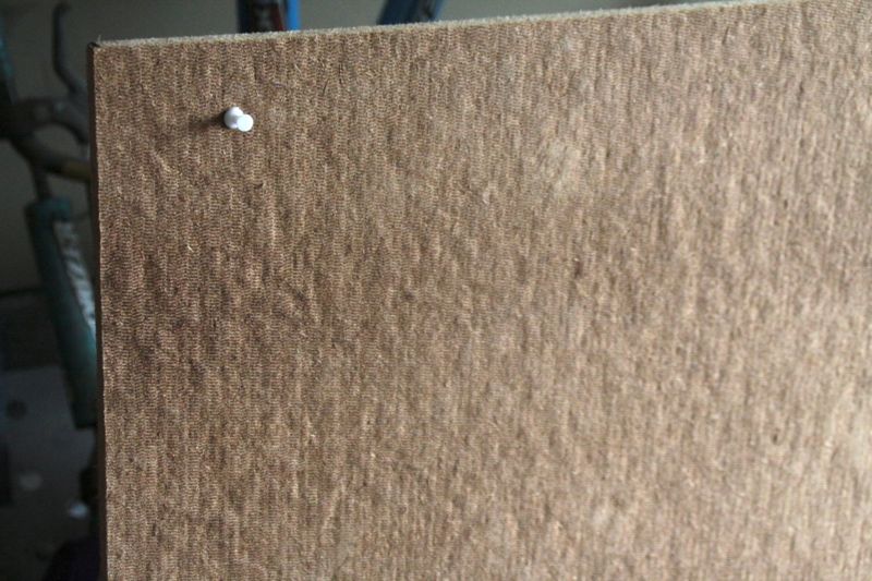 huge statement wall bulletin board for under $20 - It's ...