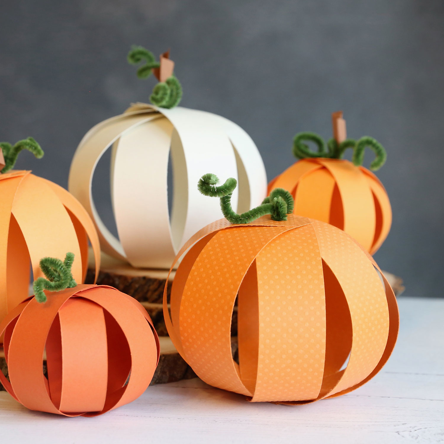 How to Make Paper Pumpkins - It's Always Autumn