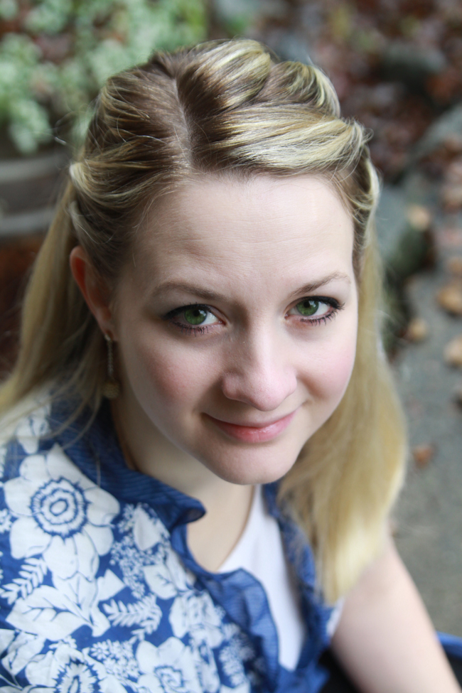 A close up of a girl with lovely soft lighting