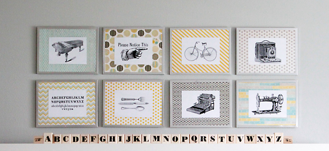 Vintage Wall Art diy vintage prints wall art & fancy pants giveaway - it's always Vintage Wall Art diy vintage prints wall art & fancy pants giveaway - it's always
