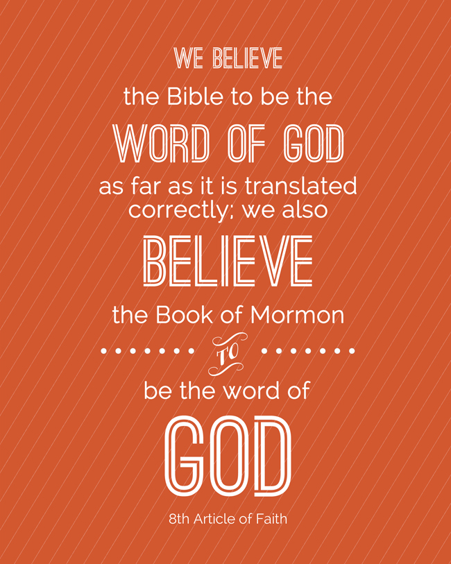 LDS Articles of Faith free printables It's Always Autumn