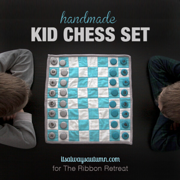 kids chess set how to sew gift