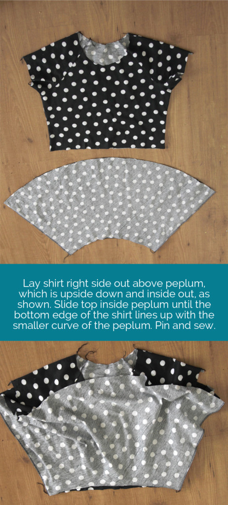 how to sew a peplum shirt - It's Always Autumn