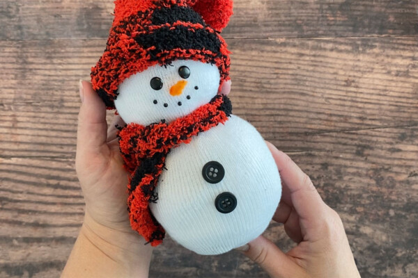 Finished snowman