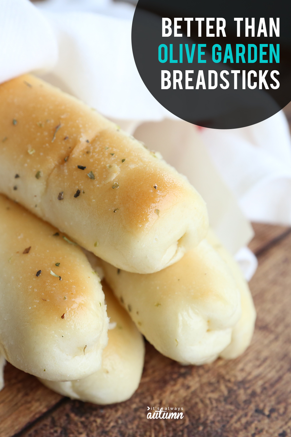 The best soft garlic breadsticks