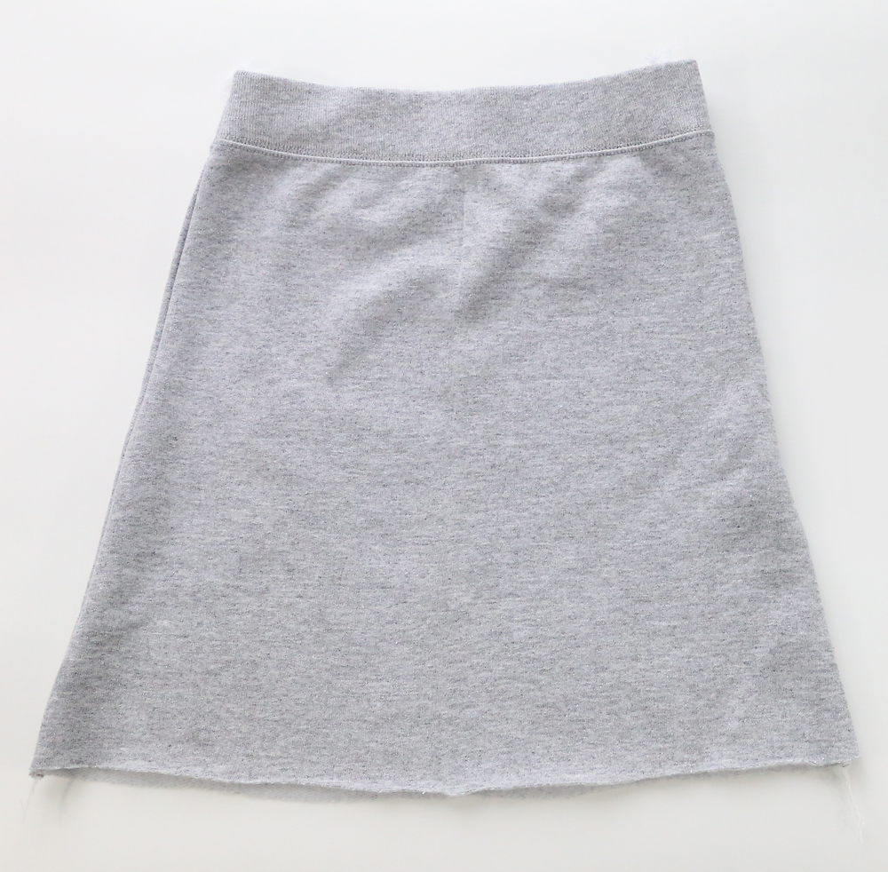 sweatpant skirt