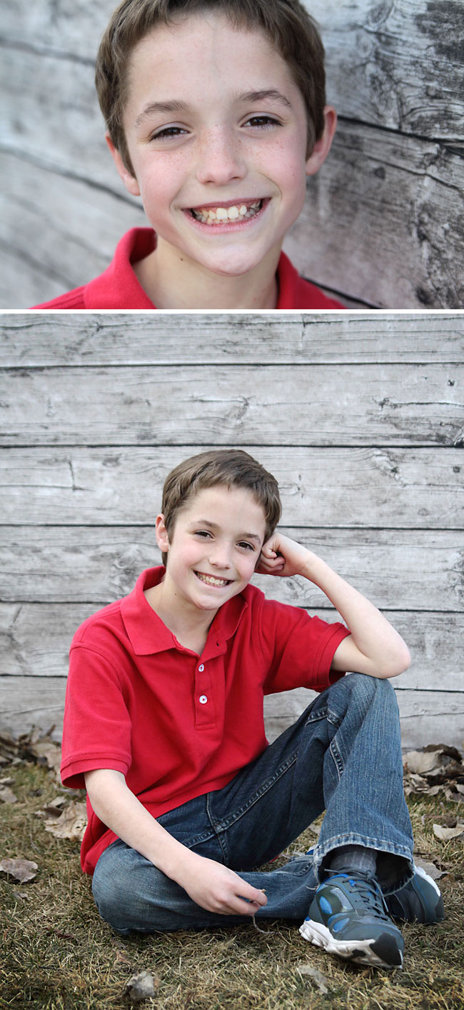 cool easy DIY barn wood backdrop for photos - it's fabric!