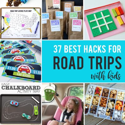 The BEST ideas, activities + hacks for road trips with kids