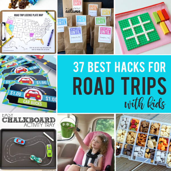 37 genius hacks for road trips with kids!