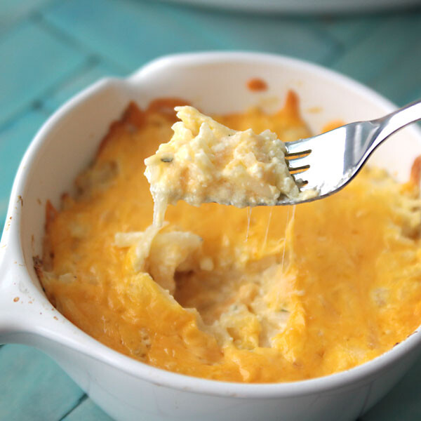 Cheesy hashbrown casserole