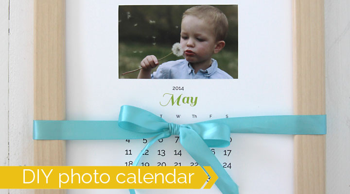 Photo calendar gift idea