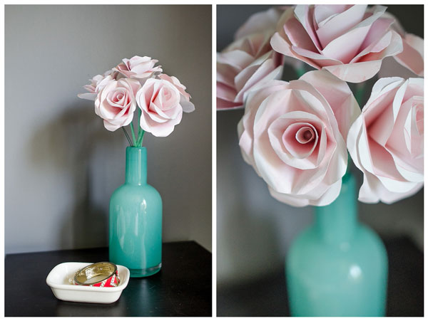 Amazing collection of DIY paper flower tutorials - these look so real! Paper roses.