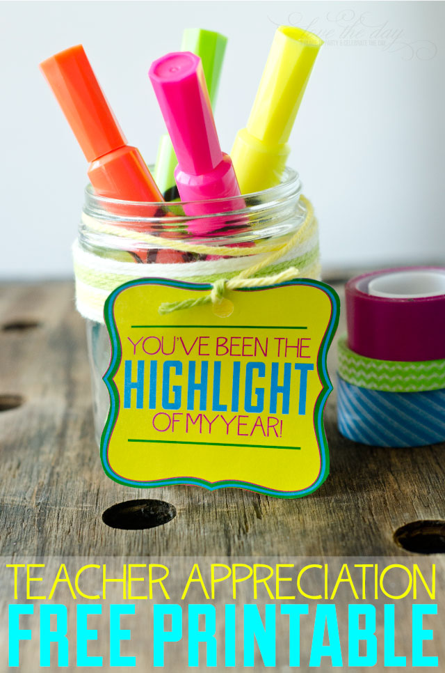 20 cute, easy, cheap & practical teacher appreciation gift ideas