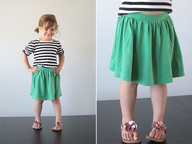 how to make a skirt with shorts attached {aka scooter skirt} - It's Always  Autumn