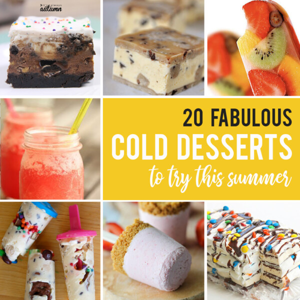 20 cold desserts to try