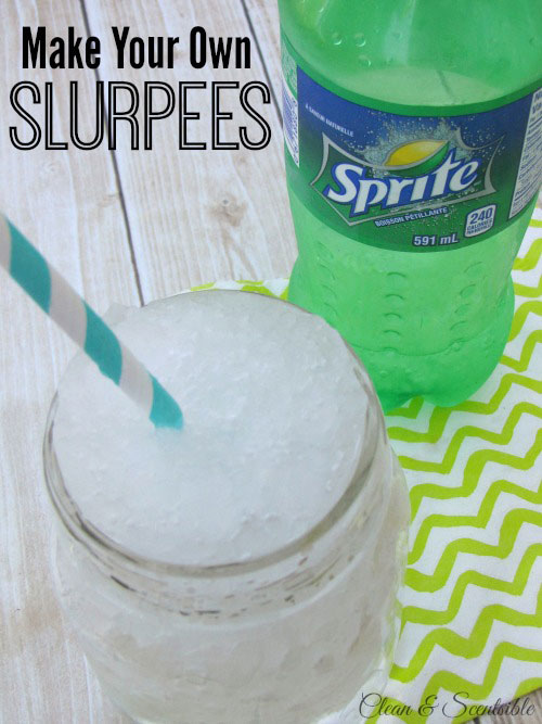 Quick frozen treat: make your own slurpees slushy drink