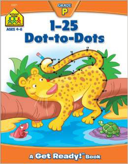 1-25 dot to dots book