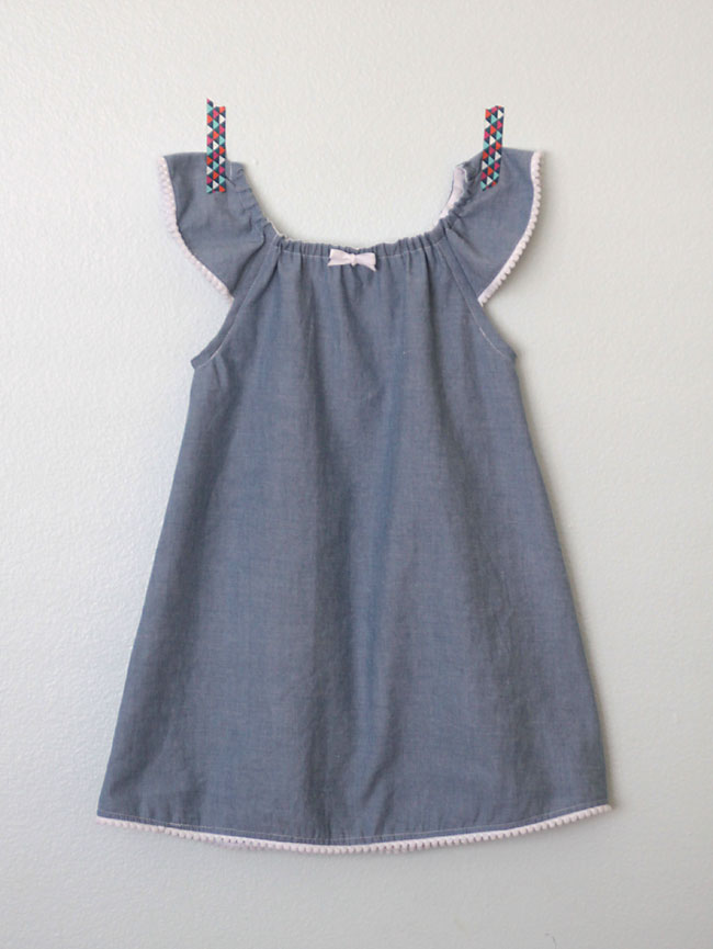 how to make a cute sundress with flutter sleeves sewing tutorial