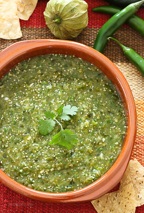 Tomatillo salsa