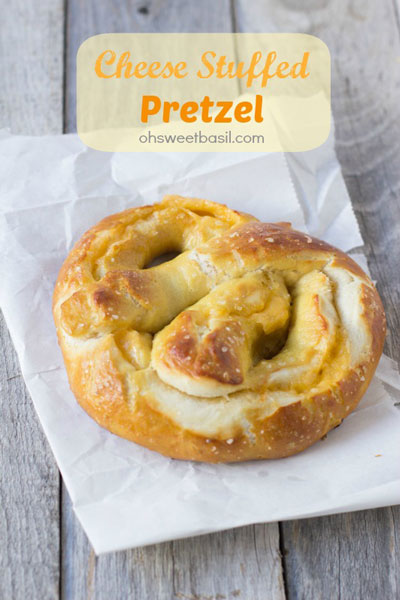 cheese stuffed soft pretzel bread