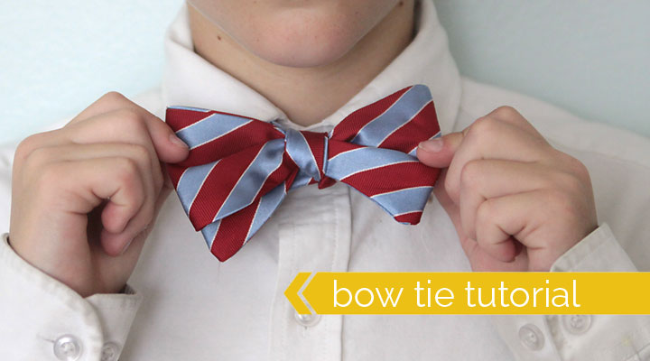 make a bow tie from an old necktie {great teen boy gift!} - It's Always ...
