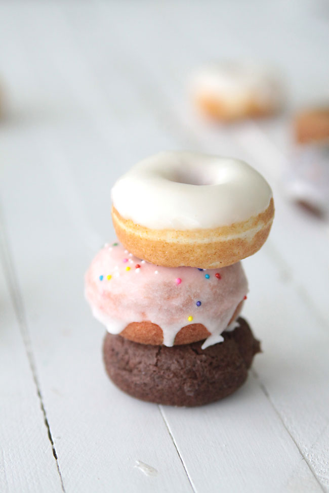 great idea! you can use a cake mix to make quick & easy donuts in any flavor with this simple recipe. baked not fried!