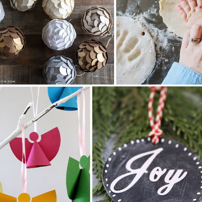 35 beautiful DIY handmade Christmas ornaments