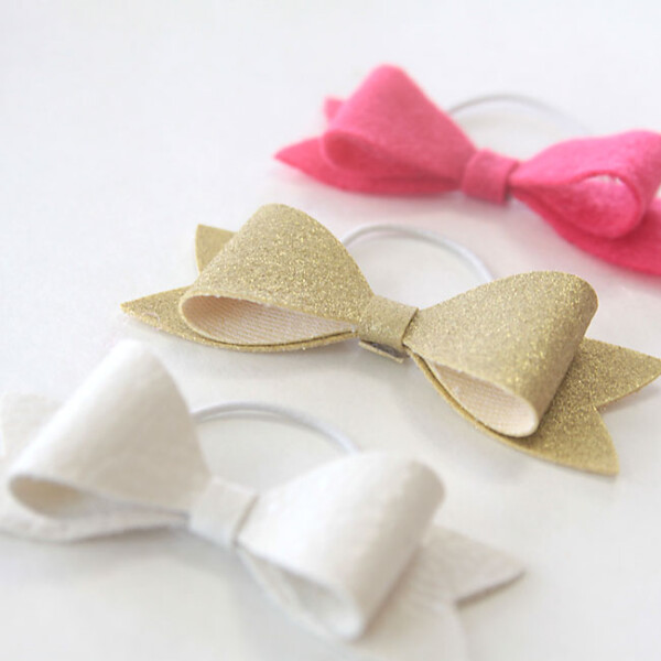 DIY hair bow elastics