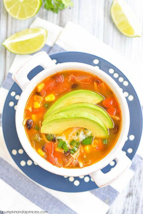 Chicken tortilla soup