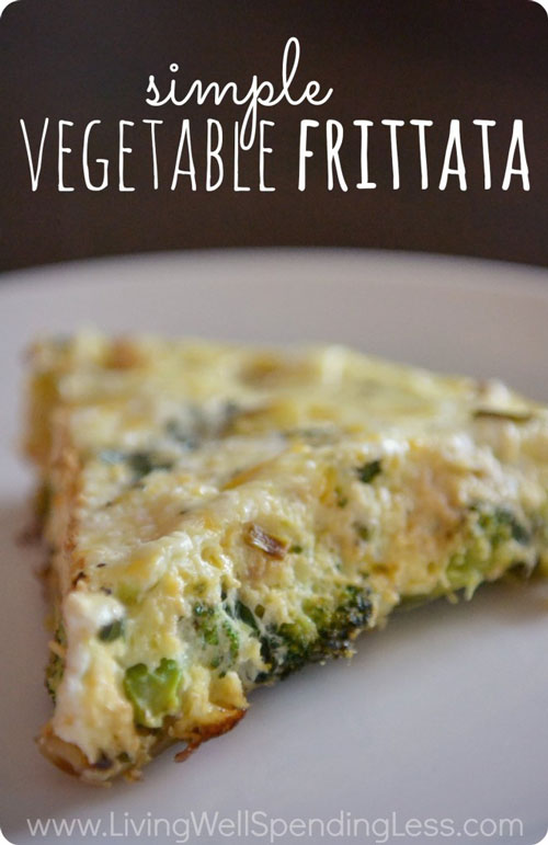 Vegetable frittata