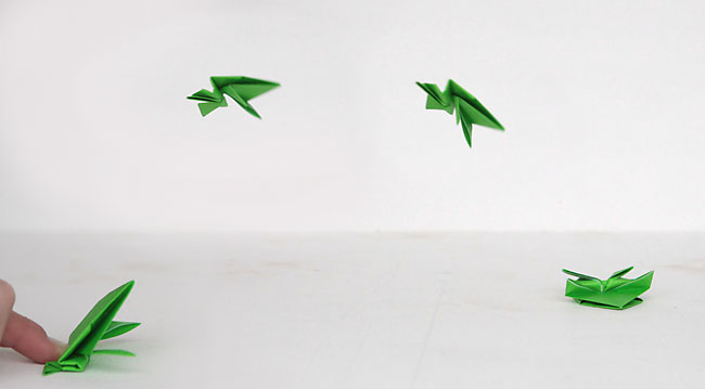 Make An Origami Frog That Really Jumps Its Always Autumn