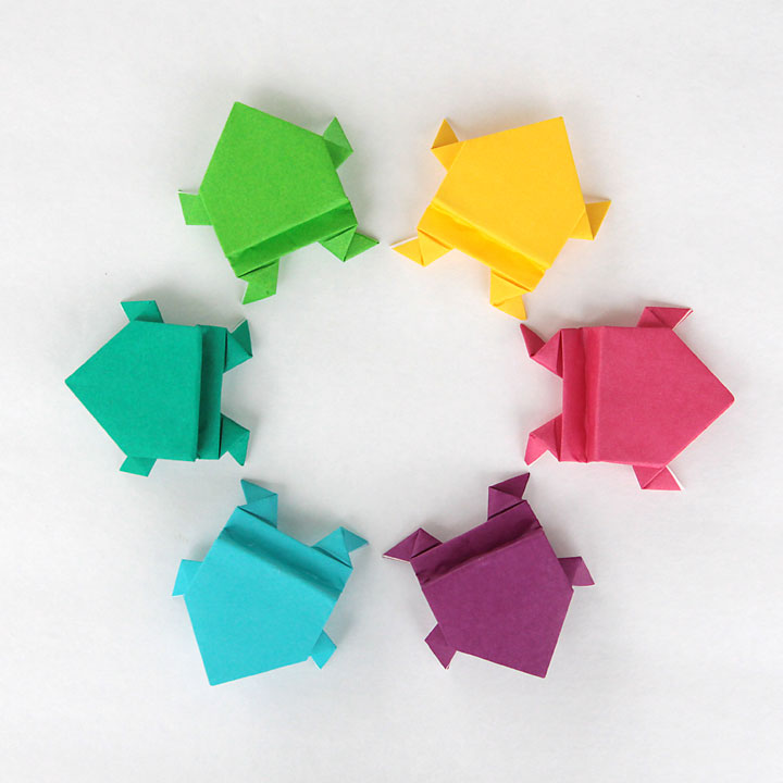 Origami Lucky Stars - Fun Crafts Kids