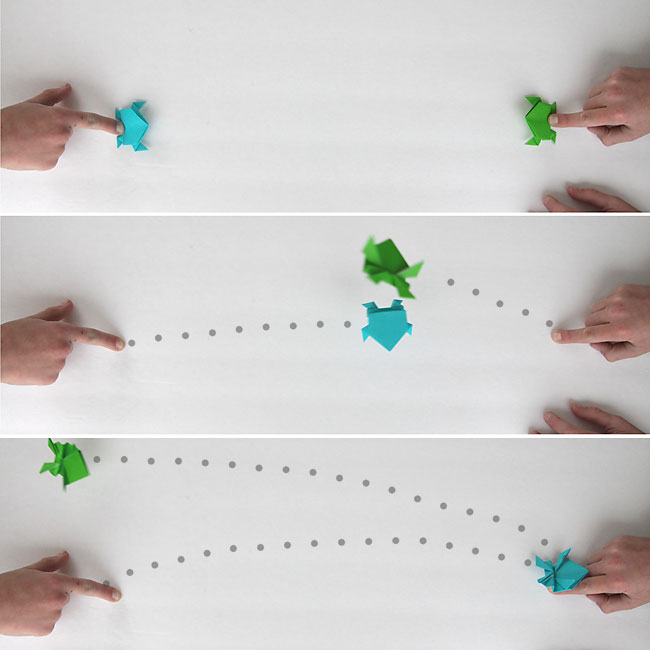 Make an origami frog that really jumps! - It's Always Autumn