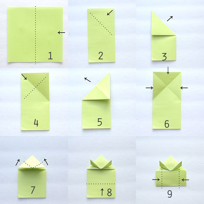 Make an origami frog that really jumps! It's Always Autumn