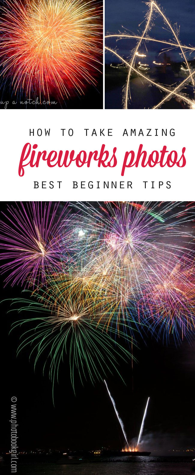 want better fireworks photos this year? find the best tips for taking photos with your phone, point and shoot, or dSLR camera.