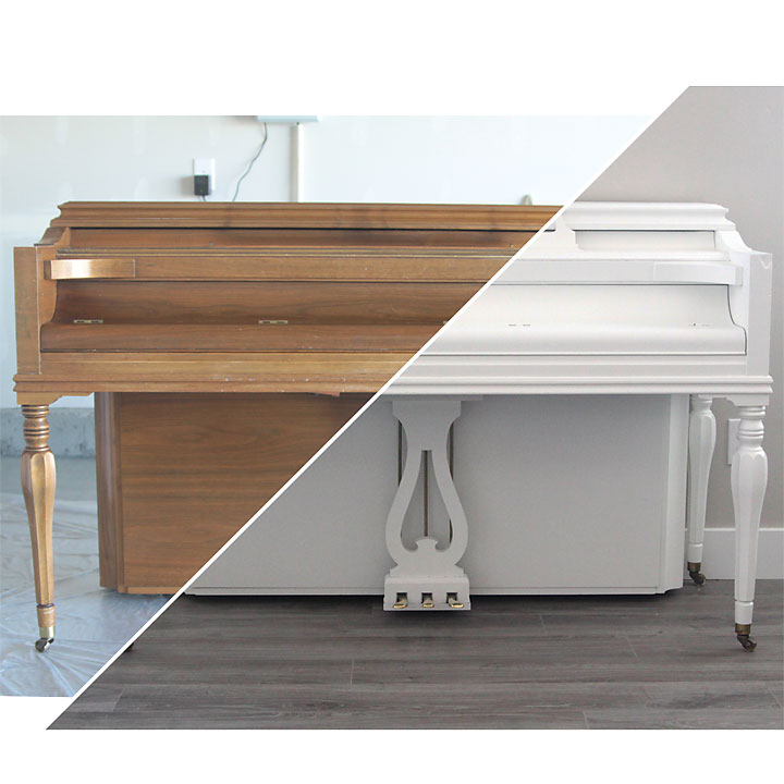 How To Paint Your Piano The Easy Way It S Always Autumn There S No Need To Be Scared Of Painting Your Piano This Post Shows The Easiest