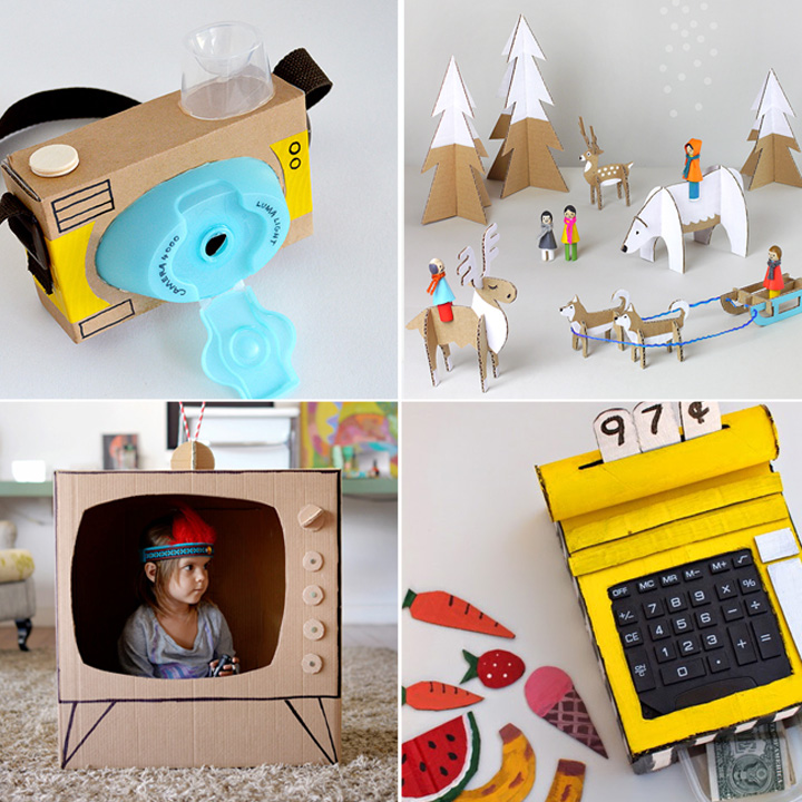 20 coolest toys you can make from cardboard - It's Always Autumn