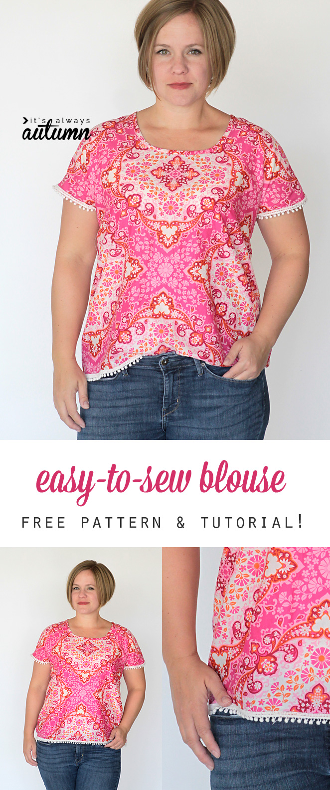 Top Patterns Blouse Patterns Blouse Sewing Patterns T Shirt Sewing