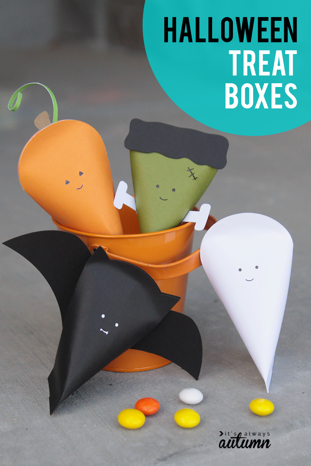 Cute little Halloween treat boxes!