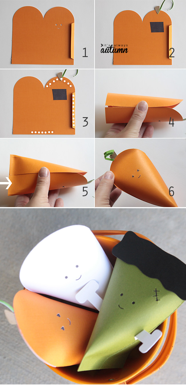 DIY Halloween Treat Boxes How to make a DIY Halloween Treat Box