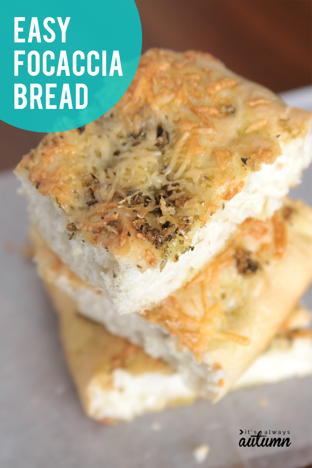 This is the easiest focaccia recipe ever! Start with frozen bread dough for amazing focaccia bread in no time.
