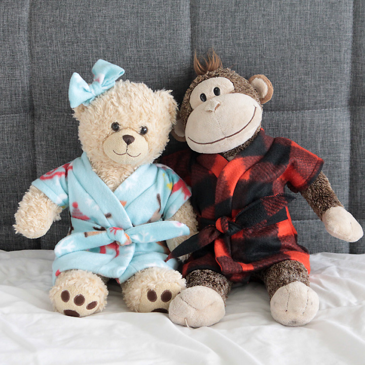 stuffed animal & teddy bear robe {free sewing pattern ...