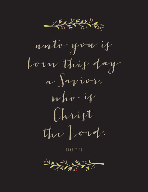 Christmas scripture printable