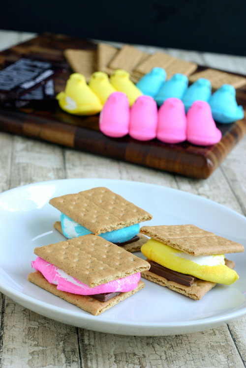 Peeps smores