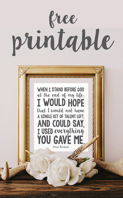 20 gorgeous & modern FREE inspirational quote printables ...