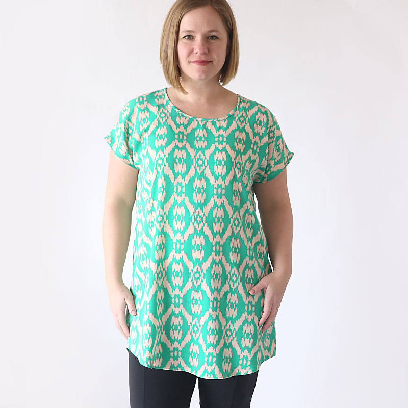 the breezy tee tunic | free sewing pattern - It's Always Autumn